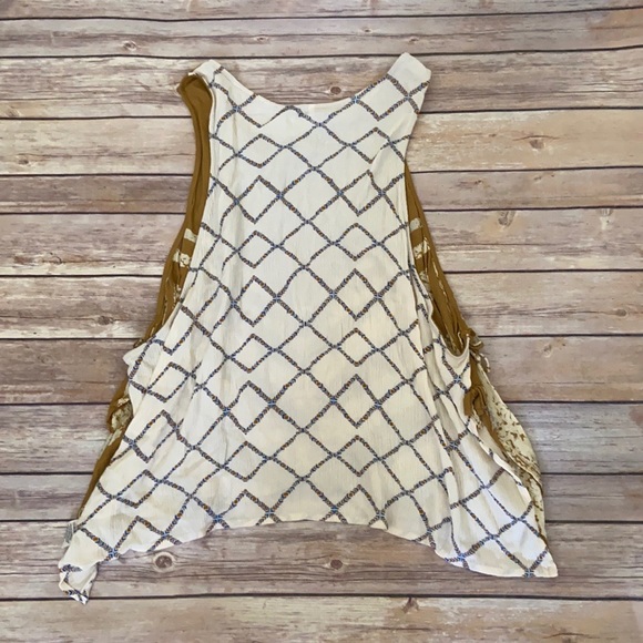 Free people drapey sleeveless blouse - Picture 2 of 3